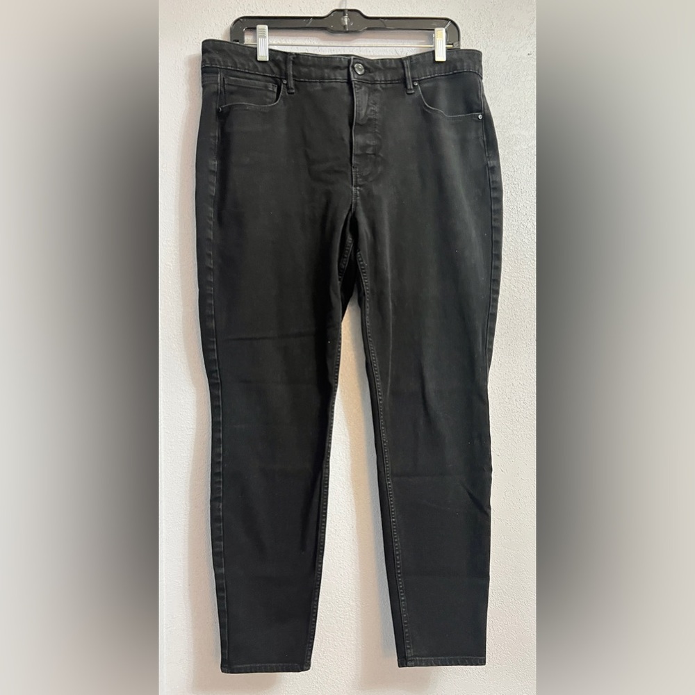 White House Black Market The Sculpt Skinny Ankle Jeans Size 14 L